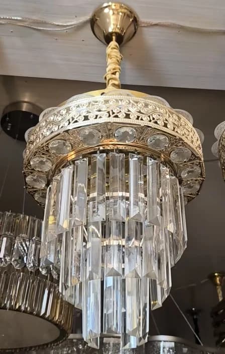 Lustre cristal classique 30 cm