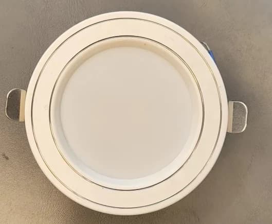 Spot encastrable double cercle 8W